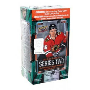 2023 24 Upper Deck Series 2 Hockey Oversized Young Guns Blaster 20 Box Lot (Ships Sealed Only)