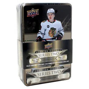2023 24 Upper Deck Series 2 Hockey Retail Tin 12 Box Case (Ships Sealed Only)