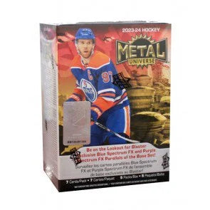 2023 24 Upper Deck Skybox Metal Universe Hockey Blaster Case 20 Boxes (Ships Sealed Only)