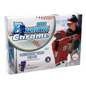 2023 Bowman Chrome Baseball HTA Choice 12 Box Case (Ships Sealed Only)