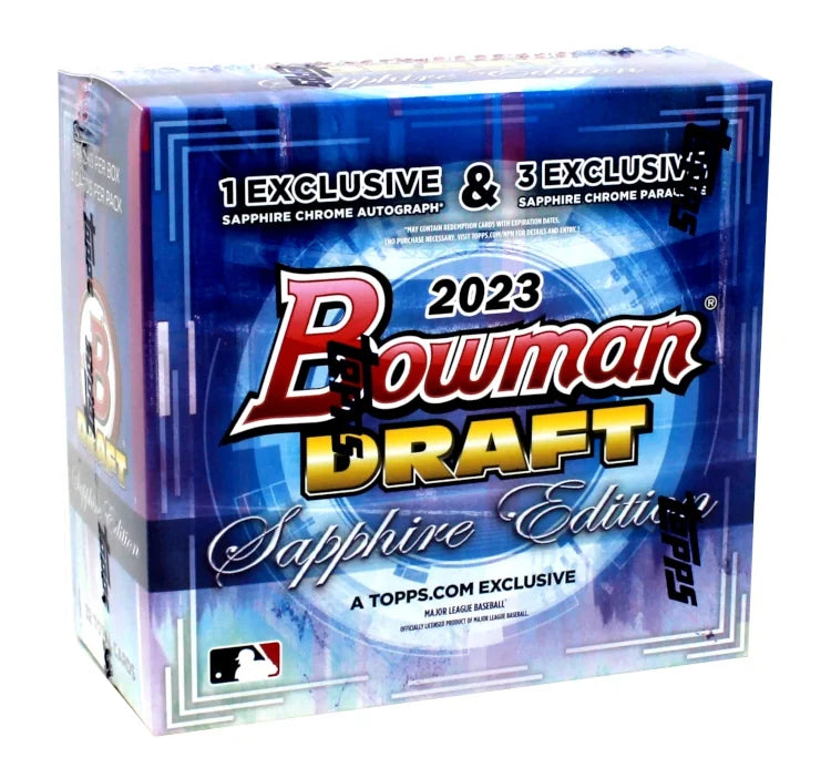 2023 Bowman Draft Baseball Sapphire Edition 10 Box Case (Ships Sealed Only) - B2