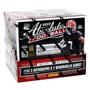 2023 Panini Absolute Football Hobby 12 Box Case (Ships Sealed Only)