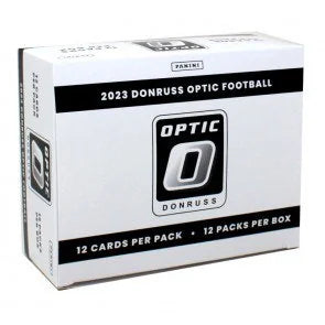 2023 Panini Donruss Optic Football Fat Pack 12 Box Lot 23983 (Ships Sealed Only)
