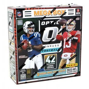 2023 Panini Donruss Optic Football Mega 20 Box Case (Ships Sealed Only)