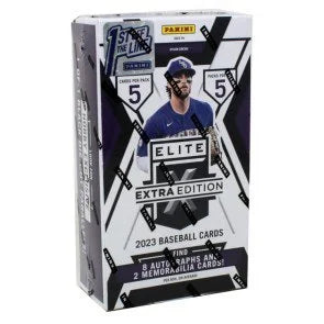 2023 Panini Elite Extra Edition Baseball FOTL Hobby Box 8 Autos (Ships Sealed Only)