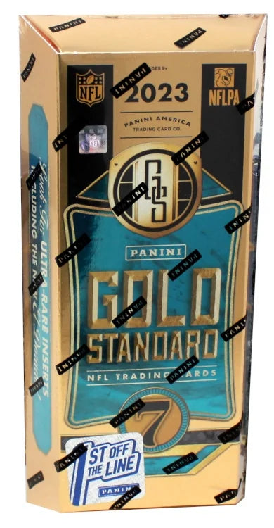 2023 Panini Gold Standard Football 1st Off The Line Hobby 12 Box Case (Ships Sealed Only) - B2