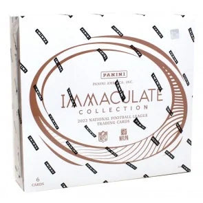 2023 Panini Immaculate Football Hobby 6 Box Case (Ships Sealed Only)