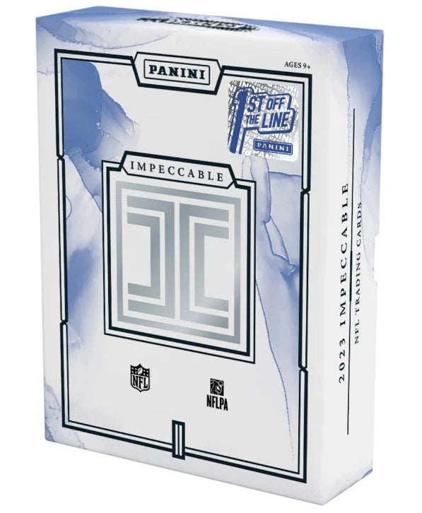 2023 Panini Impeccable Football 1st Off the Line Hobby 3 Box Case (Ships Sealed Only)