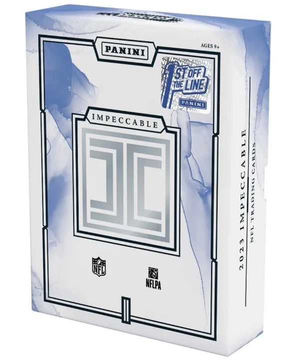 2023 Panini Impeccable Football 1st Off the Line Hobby Box (Ships Sealed Only)