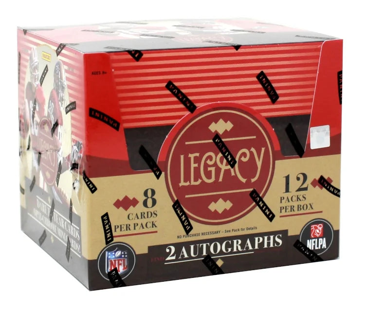 2023 Panini Legacy Football Hobby 24 Box Case (Ships Sealed Only) - B2