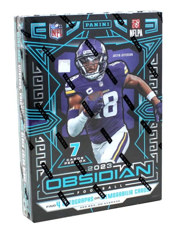 2023 Panini Obsidian Football Hobby 12 Box Case (Ships Sealed Only) - B2