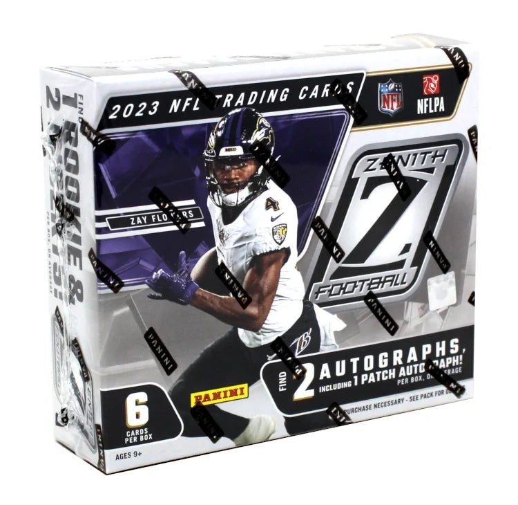 2023 Panini Zenith Football Hobby 12 Box Case (Ships Sealed Only) - B2