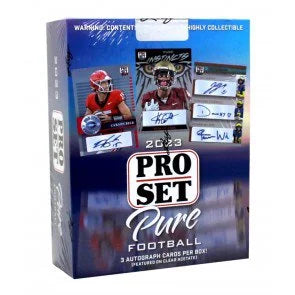 2023 Pro Set Pure Football 10 Box Case (Ships Sealed Only)