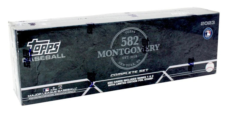 2023 Topps 582 Montgomery Club Baseball Complete Set | 12 Case (Ships Sealed Only)