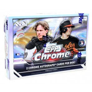 2023 Topps Chrome Baseball Delight 12 Box Case 24 Autographs (Ships Sealed Only)