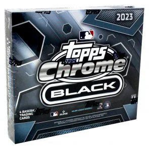 2023 Topps Chrome Black Baseball Hobby Case 12 Boxes (Ships Sealed Only)