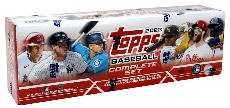 2023 Topps Complete Baseball Factory Set - Hobby 12 Set Case (Ships Sealed Only) - B2