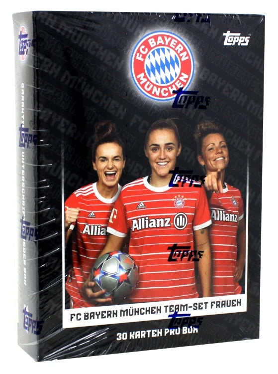 2023 Topps FC Bayern Munich Women s Soccer Team Set Box (Ships Sealed Only)