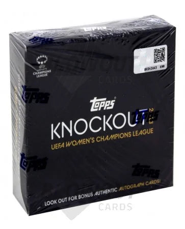 2023 Topps UEFA Women s Champions League Knockout Box (Ships Sealed Only)