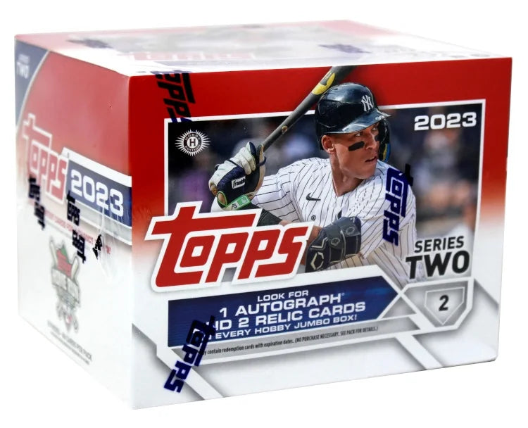 2023 Topps Series 2 Baseball Jumbo Box 10 Packs 46 Cards Each (Ships Sealed Only)