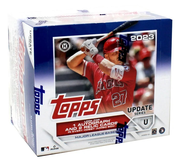 2023 Topps Update Series Baseball Jumbo 6 Box Case (Ships Sealed Only) - B2