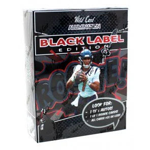 2023 Wild Card Alumination CJ Stroud Black Label Football 12 Box Case (Ships Sealed Only)