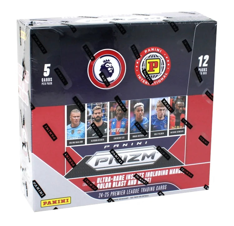 2024 25 Panini Prizm Premier League Soccer Hobby Box International (Ships Sealed Only)