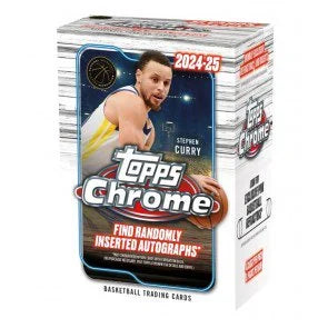 2024 25 Topps Chrome Basketball Blaster Box (Ships Sealed Only) - B