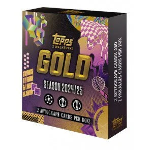 2024 25 Topps UEFA Gold Club Competitions Box Soccer Cards (Ships Sealed Only)