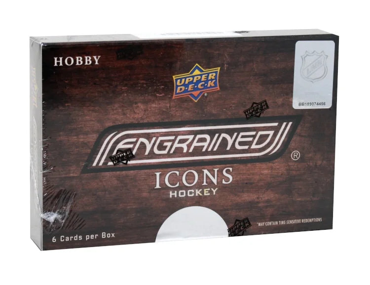 2024-25 Upper Deck Engrained Icons Hockey Hobby 10 Box Case (Ships Sealed Only)