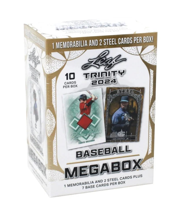 2024 Leaf Trinity Baseball Mega Box Case 20 Boxes (Ships Sealed Only)