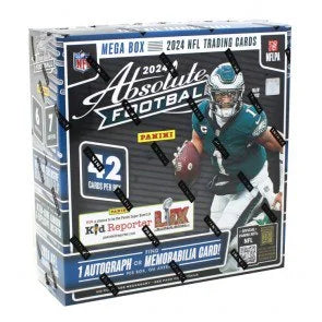 2024 Panini Absolute Football Mega Box (Ships Sealed Only)