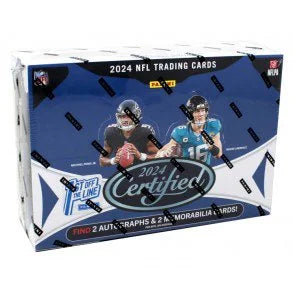 2024 Panini Certified Football 1st Off the Line Hobby Box (Ships Sealed Only)