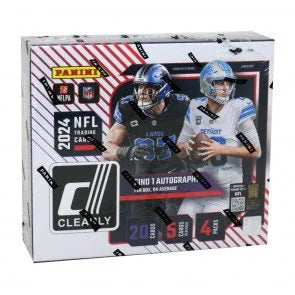 2024 Panini Clearly Donruss Football Hobby Box (Ships Sealed Only)