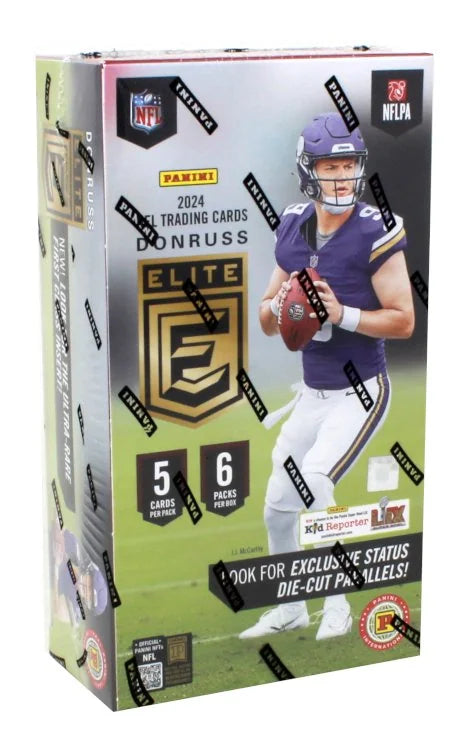 2024 Panini Donruss Elite Football International Hobby Box (Ships Sealed Only)