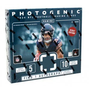 2024 Panini Photogenic Football Hobby Box (Ships Sealed Only)