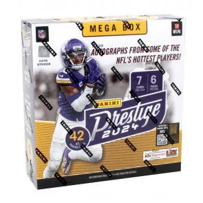 2024 Panini Prestige Football Mega Box (Ships Sealed Only)