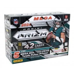 2024 Panini Prizm Football Hobby Mega 20 Box Case (Ships Sealed Only)