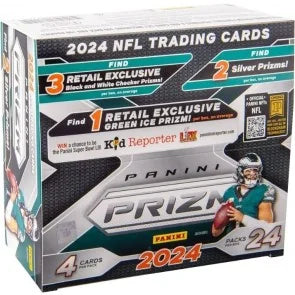 2024 Panini Prizm Football Retail Box (Ships Sealed Only)