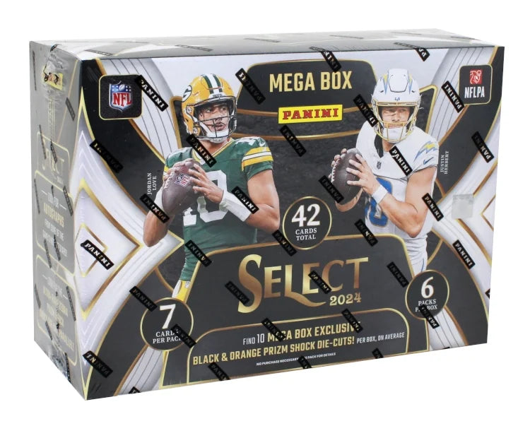 2024 Panini Select Football Hobby Mega 20 Box Case (Ships Sealed Only) - B2