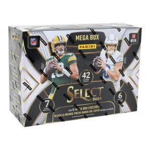 2024 Panini Select Football Hobby Mega Box (Ships Sealed Only)