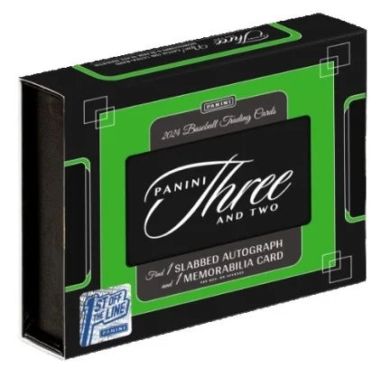 2024 Panini Three and Two Baseball FOTL Hobby Box First Off The Line (Ships Sealed Only)