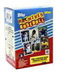 2024 Topps Archives Baseball Blaster 40 Box Case (Ships Sealed Only) - B2