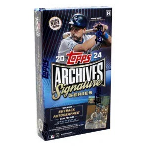 2024 Topps Archives Signature Series Retired Player Edition Box (Ships Sealed Only)