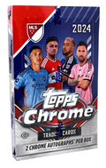 2024 Topps Chrome MLS Soccer Hobby Case 12 Boxes (Ships Sealed Only)