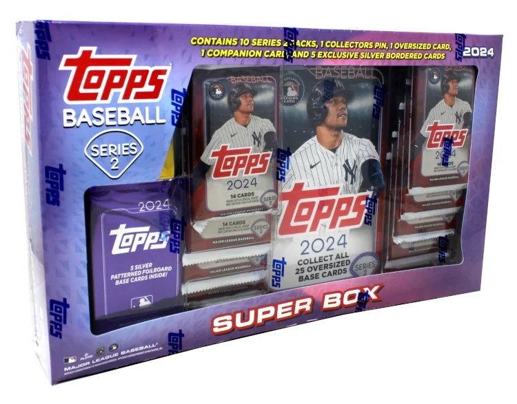 2024 Topps Series 2 Baseball Super Box (Ships Sealed Only)