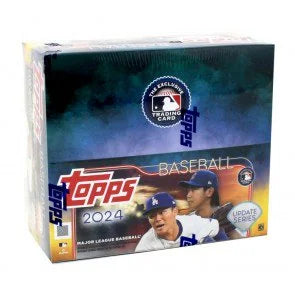 2024 Topps Update Series Baseball Retail Box 20 Packs (Ships Sealed Only)