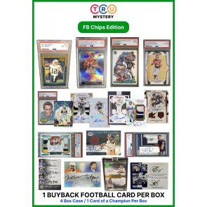 2024 Trumystery Football Chips Edition 4 Box Case (Ships Sealed Only)