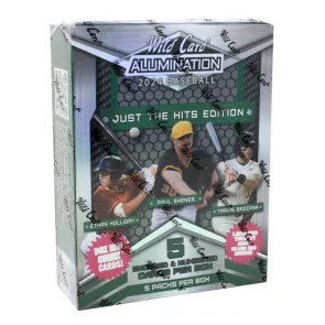 2024 Wild Card Alumination Just The Hits Baseball Box 5 Packs (Ships Sealed Only)
