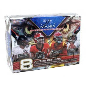 2024 Wild Card Auto Mania American Football Hobby 12 Box Case (Ships Sealed Only)